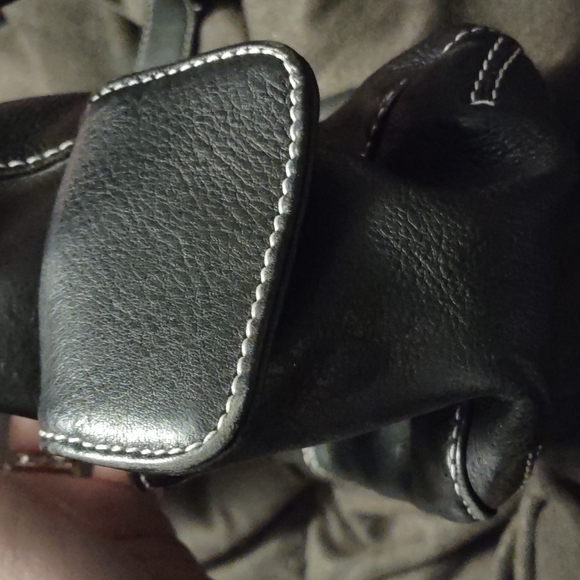 Sonoma Black Leather-Blend  Purse - Picture 4 of 7